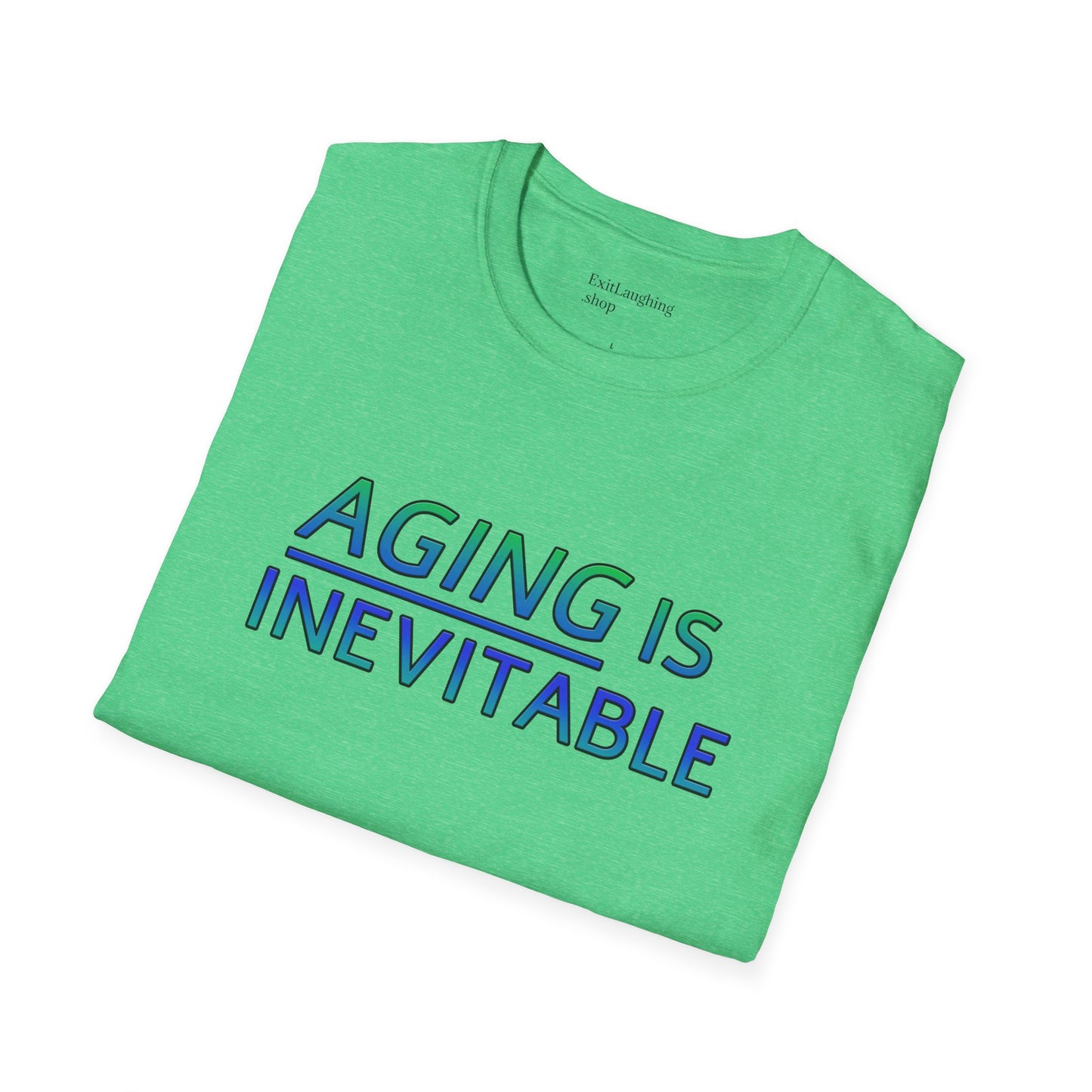 Funny Senior Tee – “Aging Is Inevitable, Dignity Is Optional” – Sarcastic Senior Merch, Dark Humor Shirt & Funny Aging T-Shirt, Perfect Retirement Gift