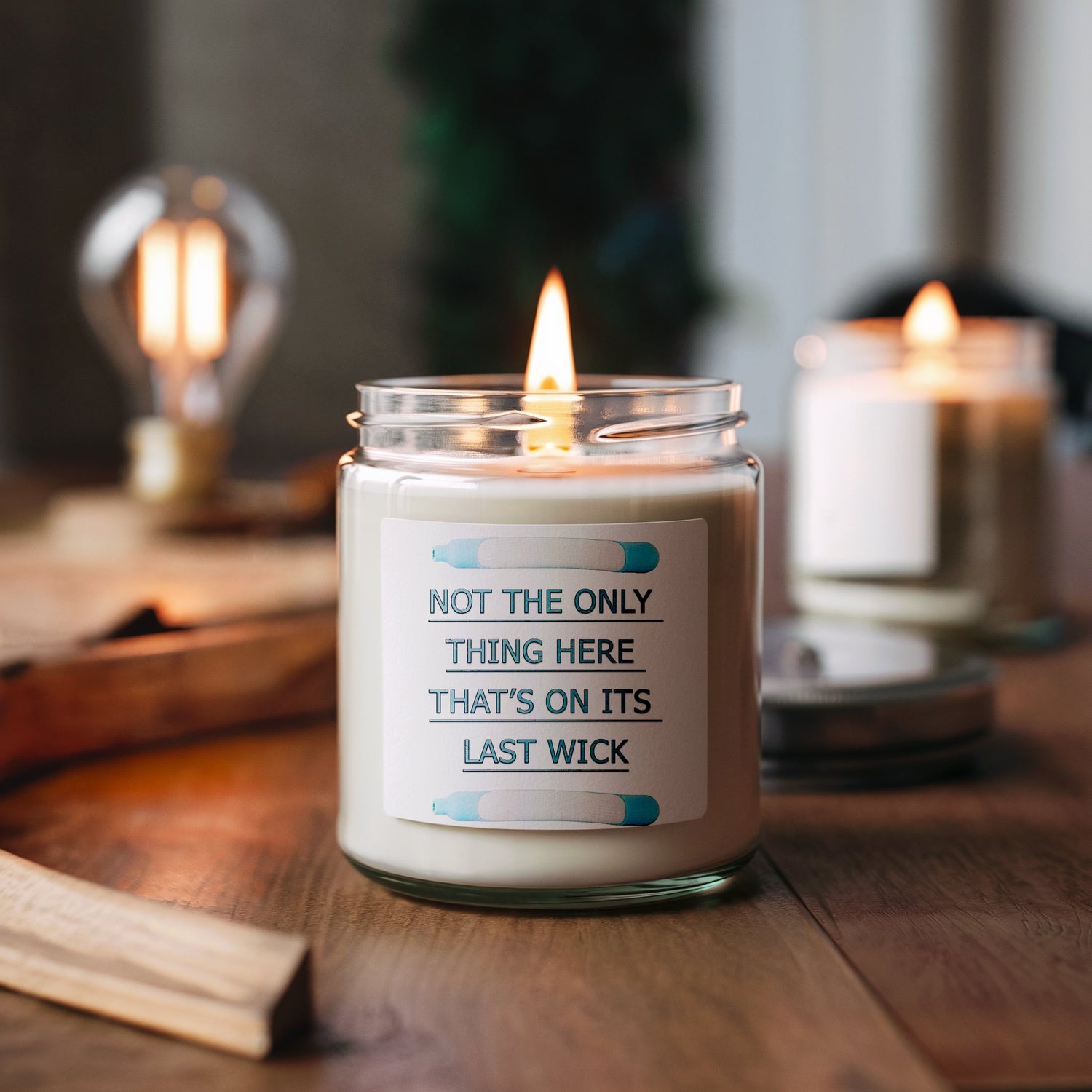 Funny Scented Candles – Sarcastic Senior Merch and Perfect Retirement Gifts for Aging Legends