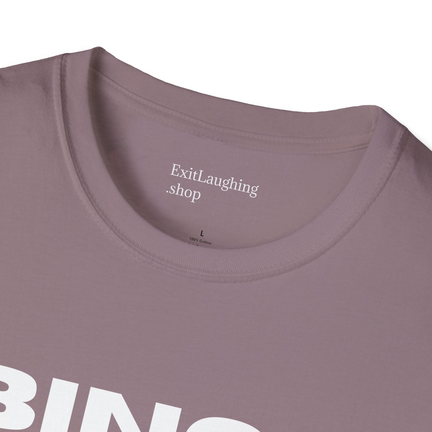 Funny Senior Tee – “BINGO Is My Cardio” – Sarcastic Senior Merch, Dark Humor Shirt & Funny Aging T-Shirt, Perfect Retirement Gift for Seniors