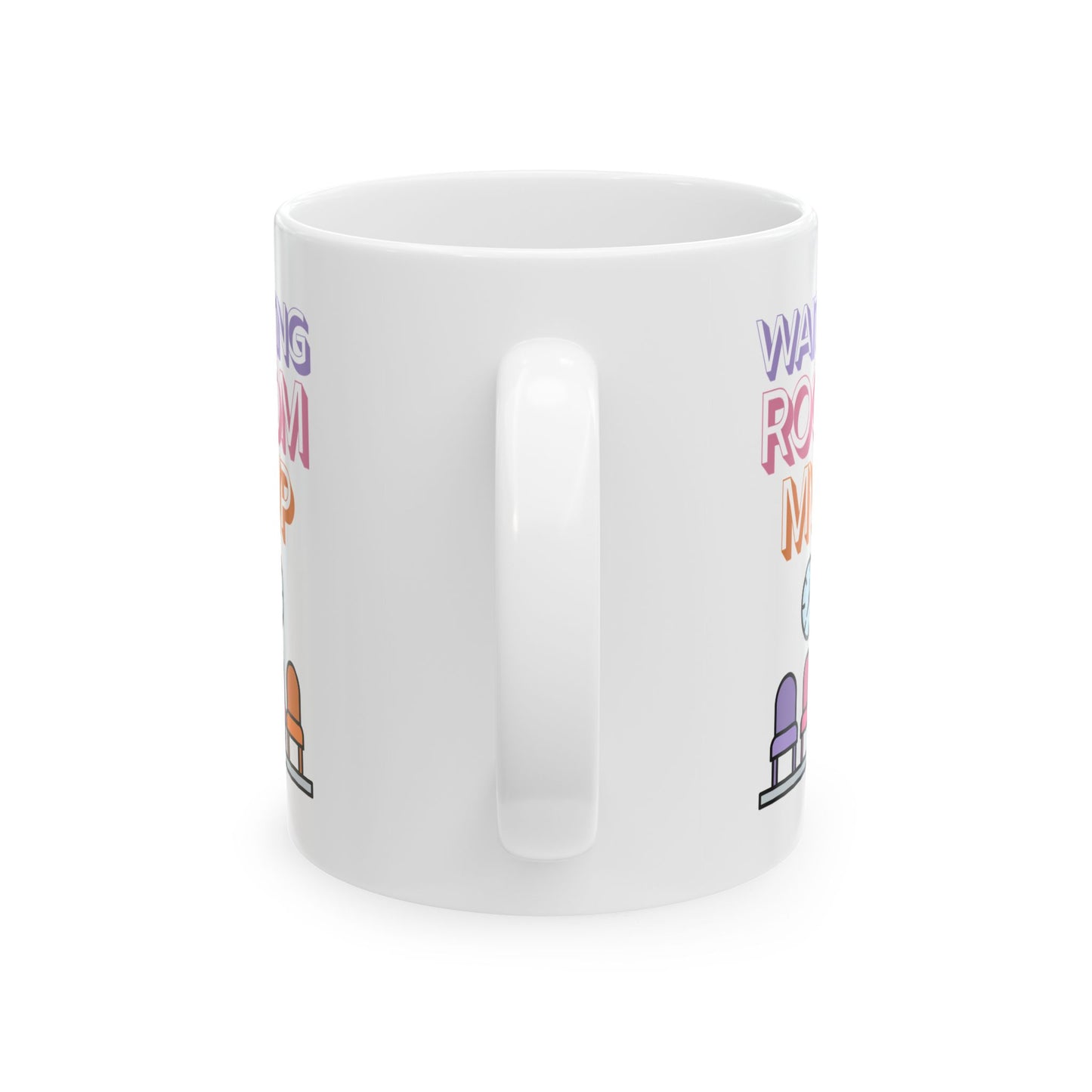 Funny Senior Coffee Mug ‘Waiting Room MVP’ – Sarcastic Senior Merch, Dark Humor Cup, Perfect Retirement Gift for Seniors, Grandparents, and Aging Legends