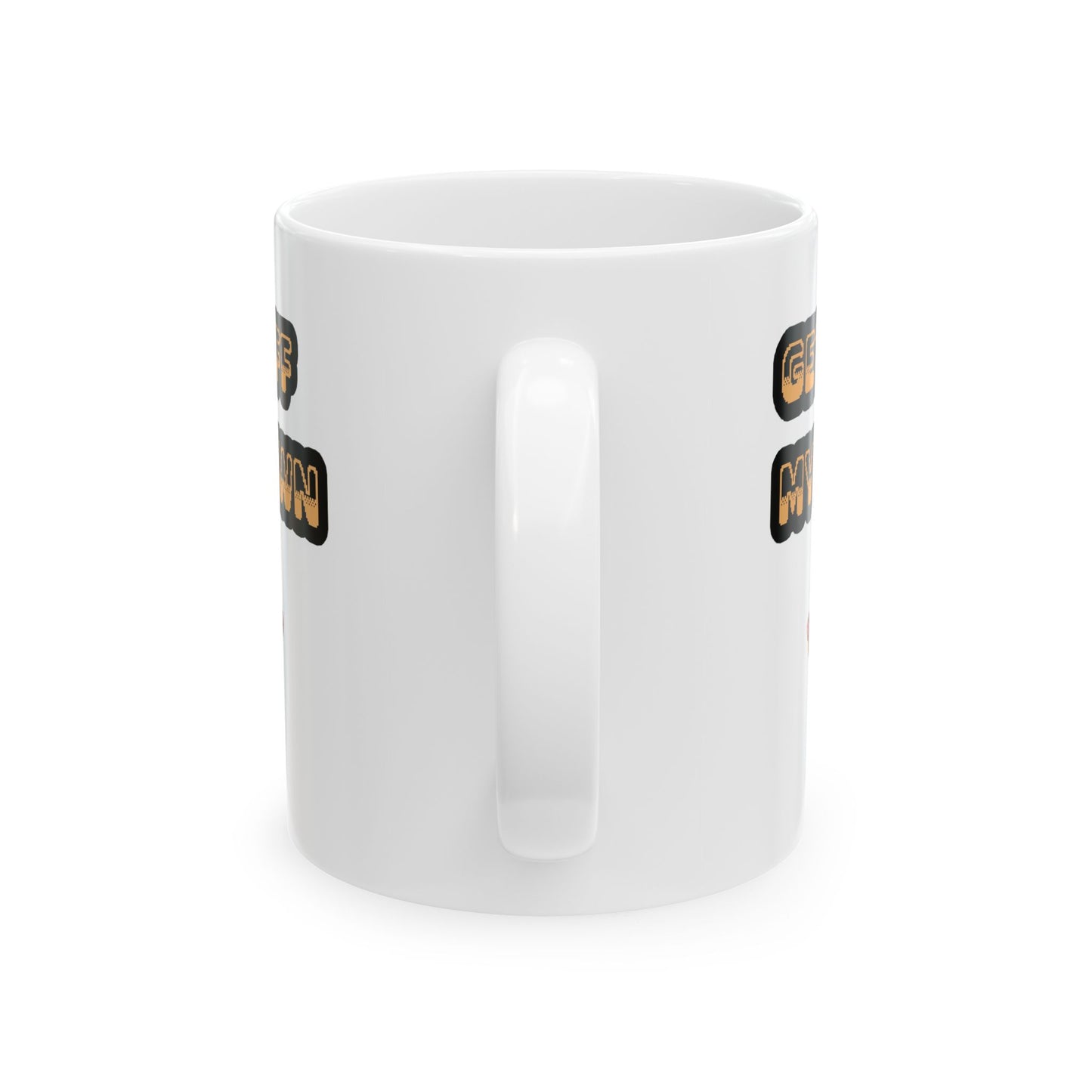 Funny Senior Coffee Mug ‘Get Off My Lawn’ – Sarcastic Senior Merch, Dark Humor Coffee Cup, Perfect Retirement Gift for Seniors, Grandparents, and Aging Legends