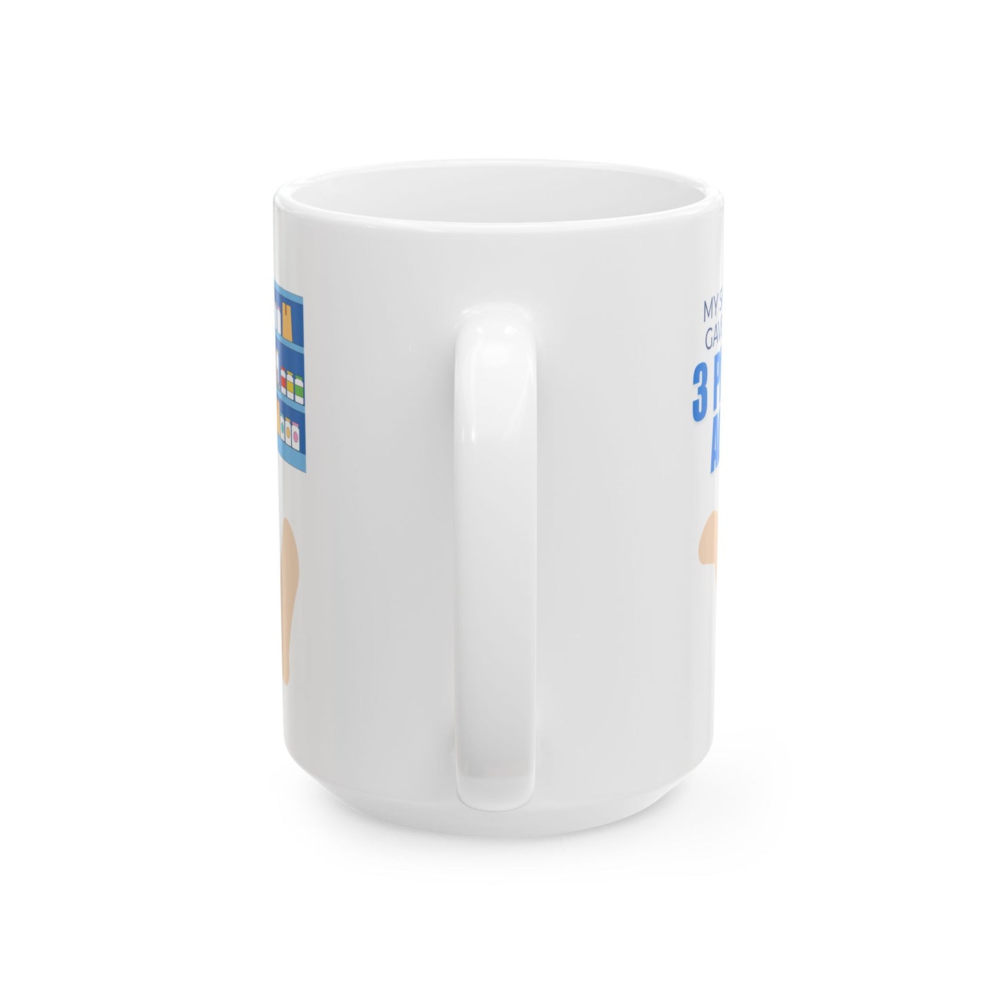 Funny Senior Coffee Mug ‘My Shoes Gave Out 3 Pills Ago’ – Sarcastic Senior Merch, Dark Humor Coffee Cup, Perfect Retirement Gift for Seniors, Grandparents, and Aging Legends