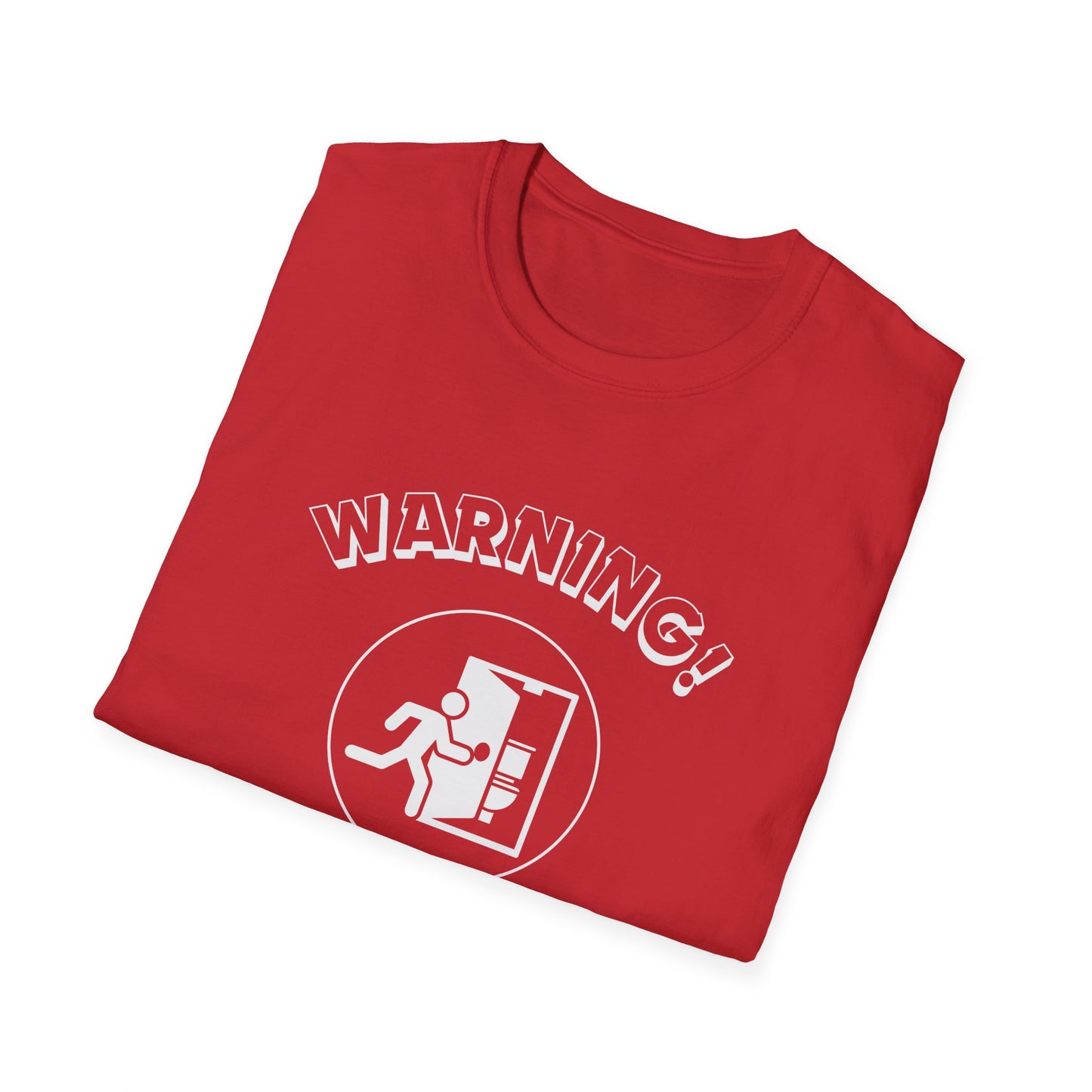Funny Senior Tee – “Warning: Contents May Shift During Standing” – Sarcastic Senior Merch, Dark Humor Shirt & Funny Aging T-Shirt, Perfect Retirement Gift and Gag Gift for Seniors